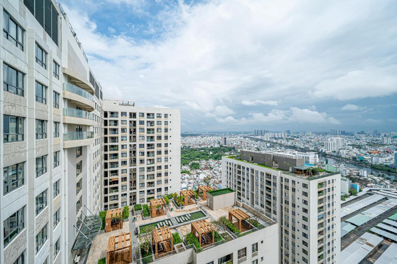 Cozy Apartment, City Center , The Goldview D4 Хошимин Экстерьер фото